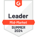 G2 names inriver a Mid-Market Leader, Summer 2024